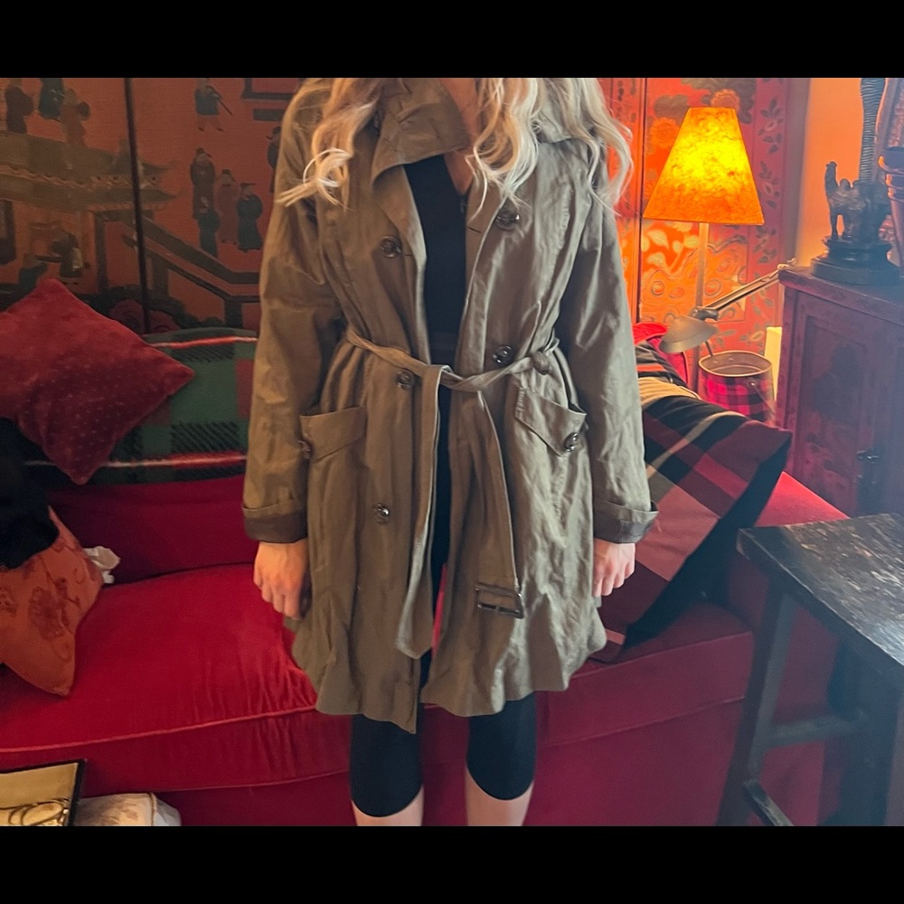 Burberry style Trench Med